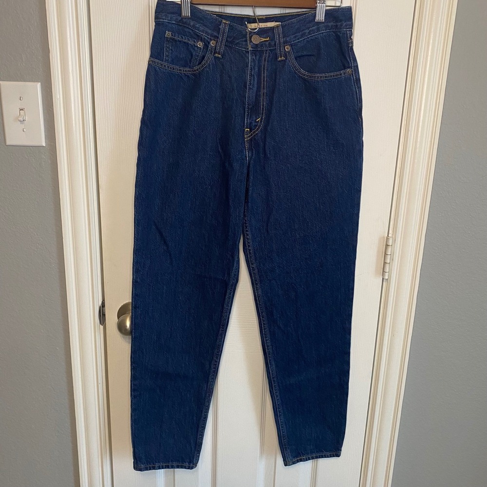 Levi's‎ Premium Denim Women's Size 27 80s Mom Jean Dark Wash High Rise